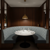 Bellevue - Bellevue Tekloom Performance Upholstered Banquette | Architectural Fabrics