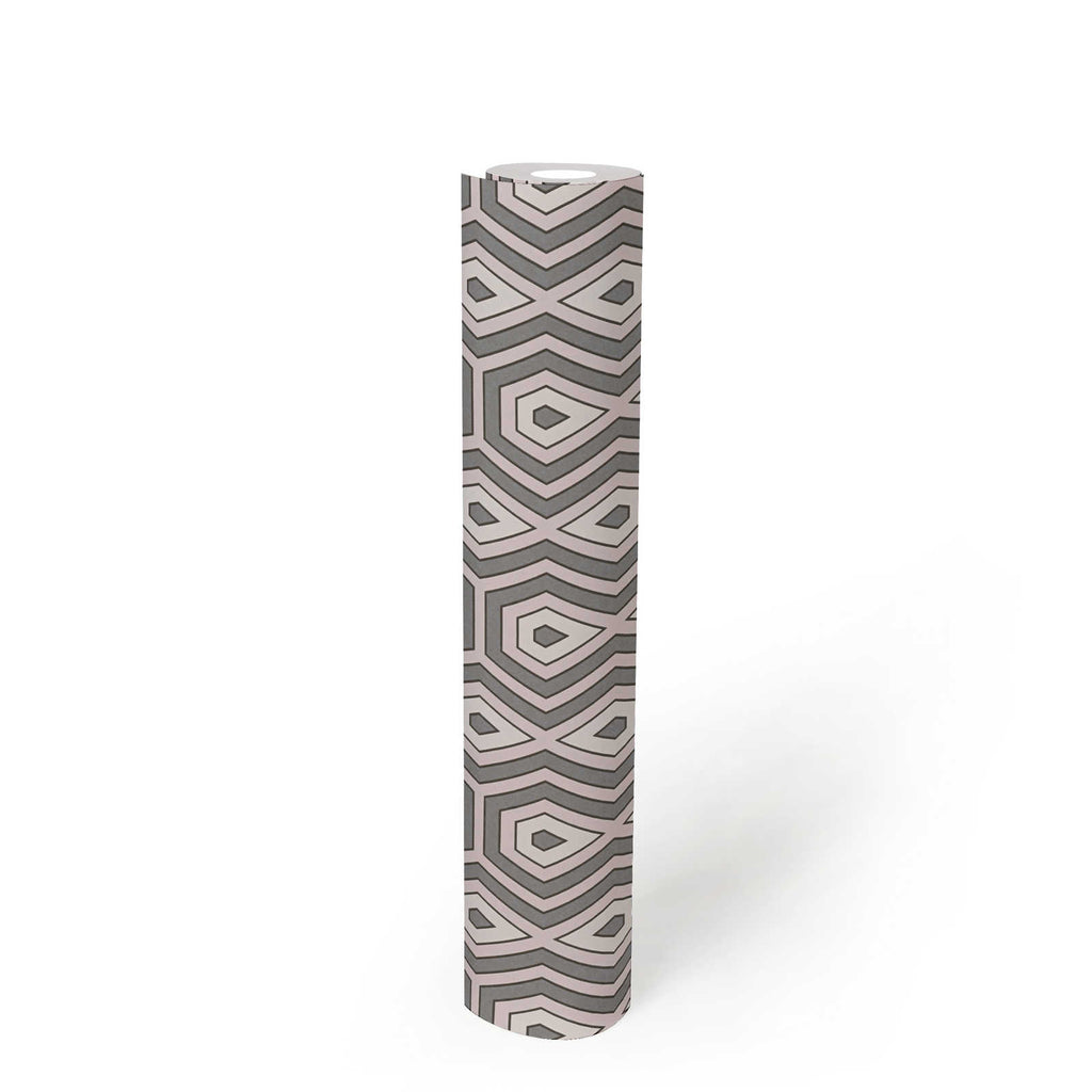 Jungle Chic Gray Wallcovering | AS Creation
