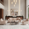 Aarden - Rose Quartz Silicone Hybrid Upholstered Sofa | Architectural Fabrics