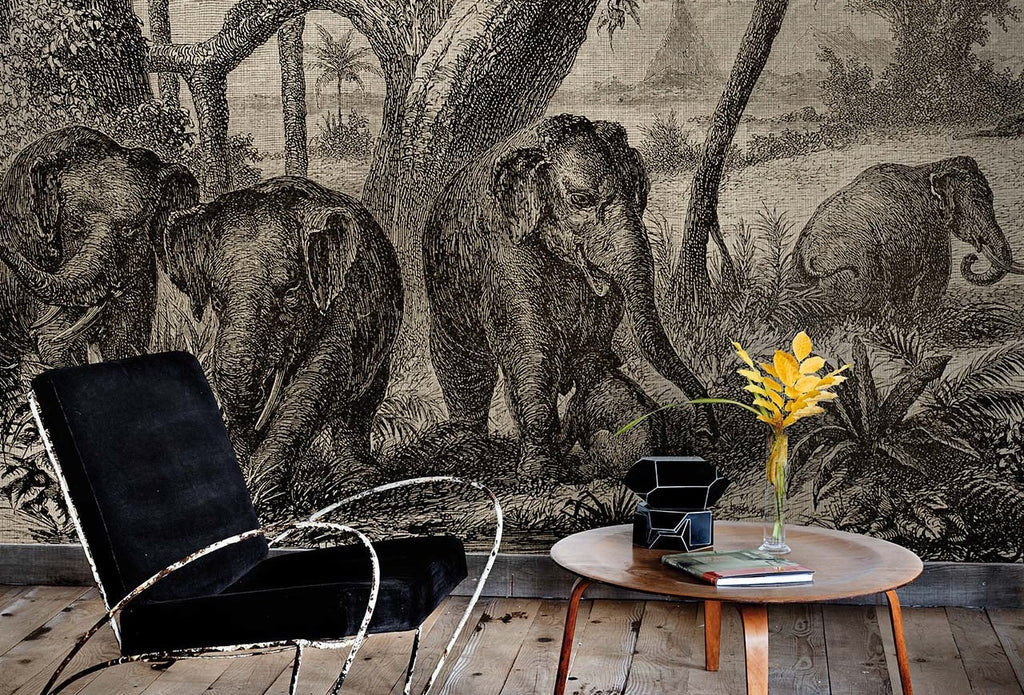Elephants in the Jungle