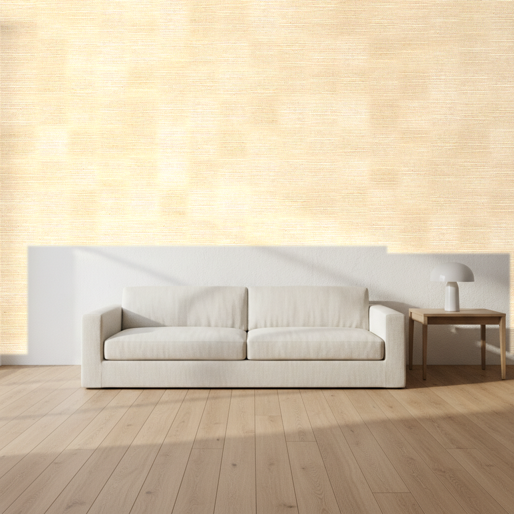 Nantucket Grasscloth Petal Wallcovering | Phillipe Romano room setting