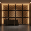 Stone Haven - Tobacco Upholstered Wall Panel | Architectural Fabrics