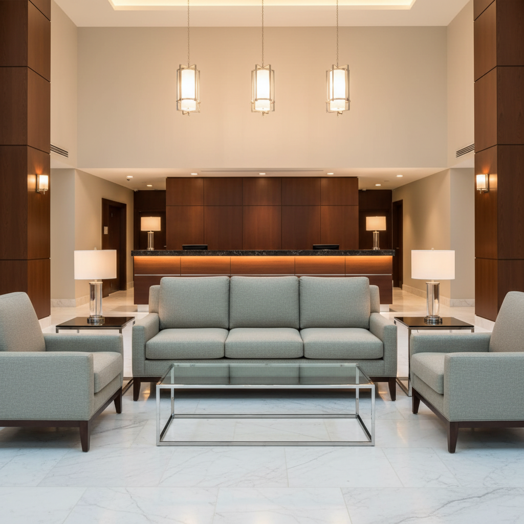 Peter Island - Gull Upholstered Sofa | Architectural Fabrics