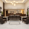 Tres Palmas - Dk. Espresso Upholstered Sofa | Architectural Fabrics