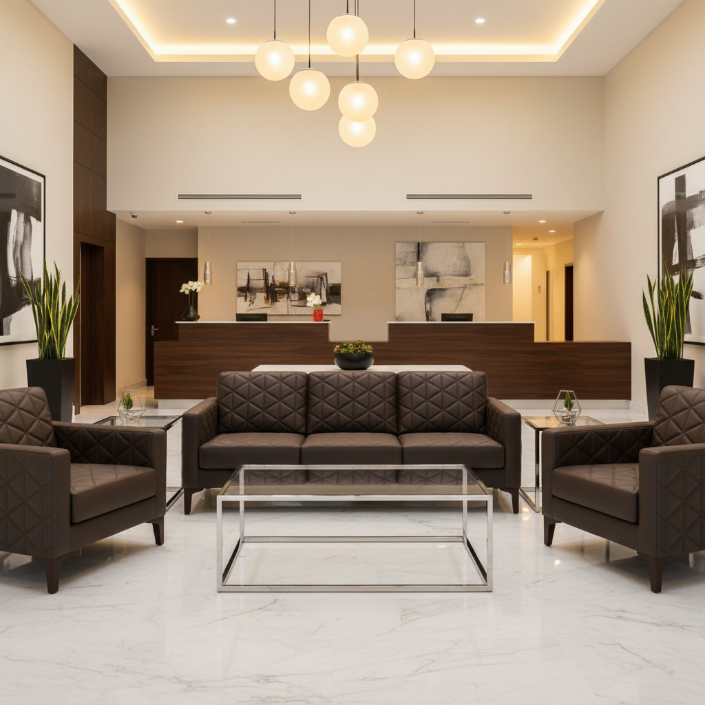Tres Palmas - Dk. Espresso Upholstered Sofa | Architectural Fabrics