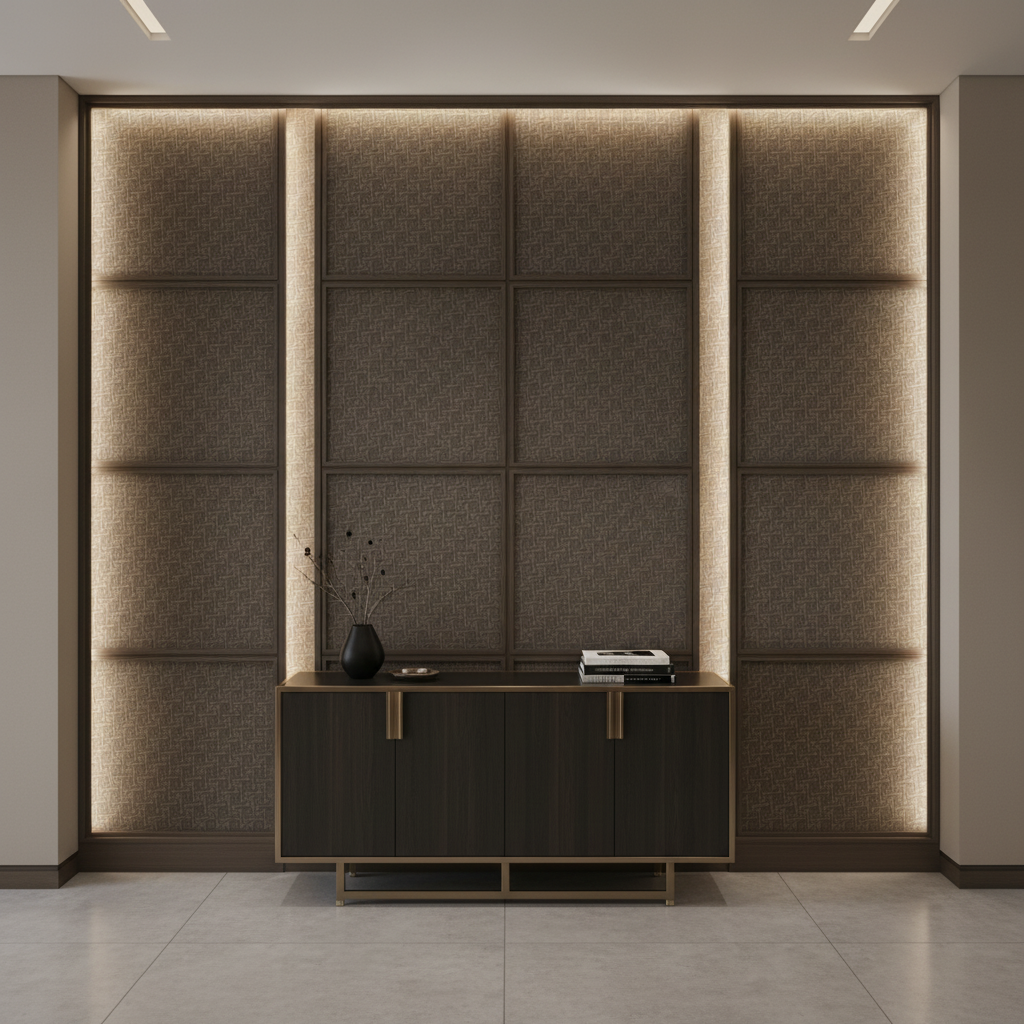 Basketry - Basketry Performance Vinyl Upholstered Wall Panel | Architectural Fabrics