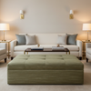Tumble Reef - Garden Upholstered Ottoman | Architectural Fabrics