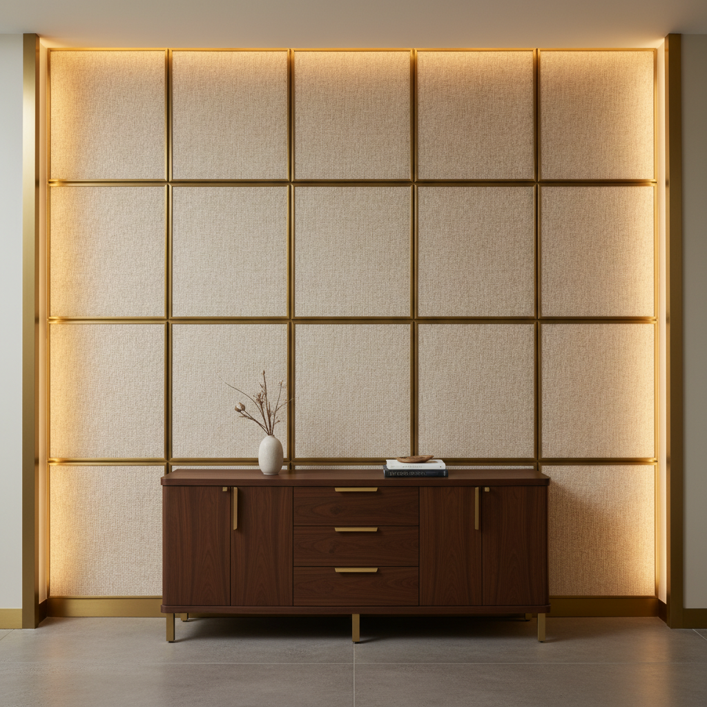 Aztec - Aztec Organic Cellulose Upholstered Wall Panel | Architectural Fabrics