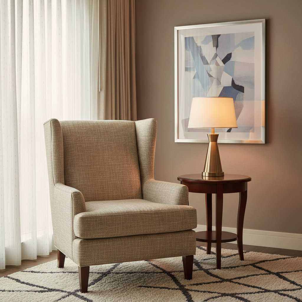 Rincon - Moonlit Upholstered Chair | Architectural Fabrics