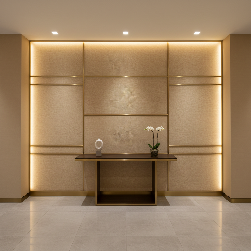 Tobago - Sterling Upholstered Wall Panel | Architectural Fabrics