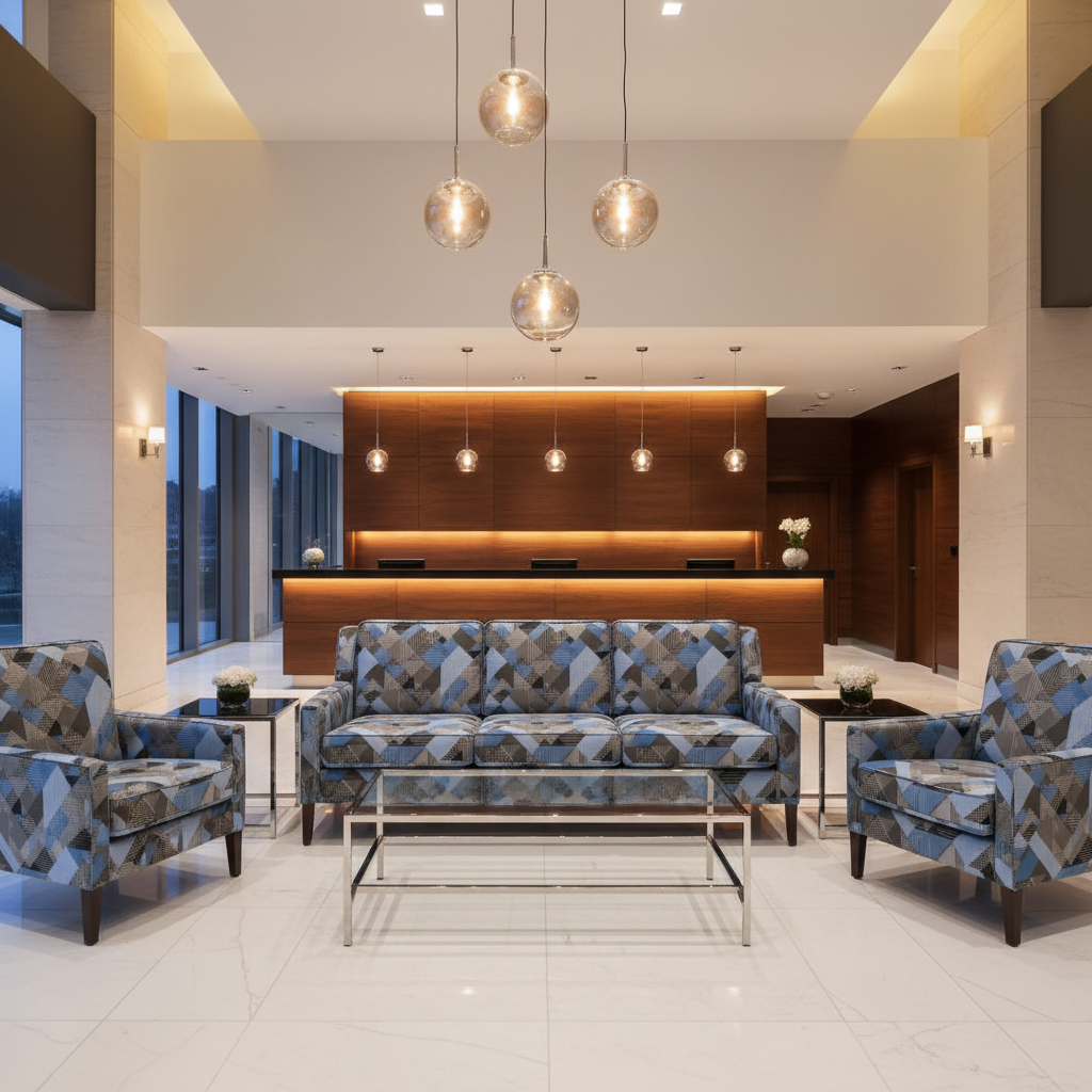 Trellis Bay - Baltic Upholstered Sofa | Architectural Fabrics