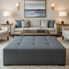 Rainbow Reef - Harbor Upholstered Ottoman | Architectural Fabrics