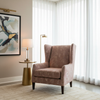 Turf Bay - Lilac Upholstered Chair | Architectural Fabrics