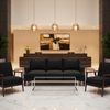Vintage Harbor - Onyx Upholstered Sofa | Architectural Fabrics