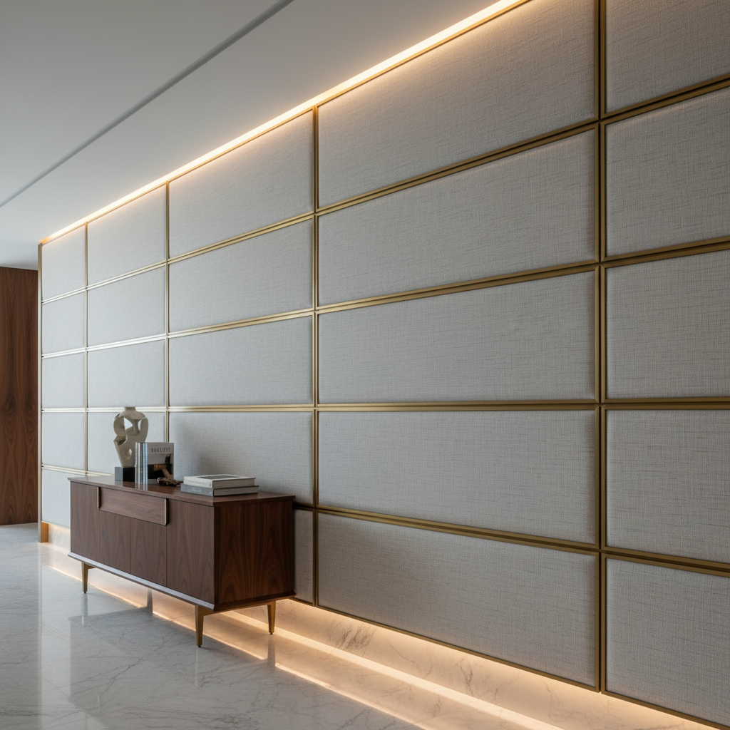 Turneffe - Icecap Upholstered Wall Panel | Architectural Fabrics