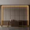Port Royal - Grigio Upholstered Wall Panel | Architectural Fabrics