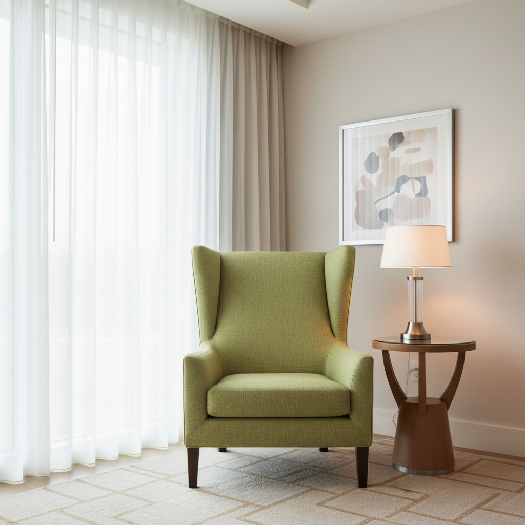 Parrot Cay - Spring Upholstered Chair | Architectural Fabrics