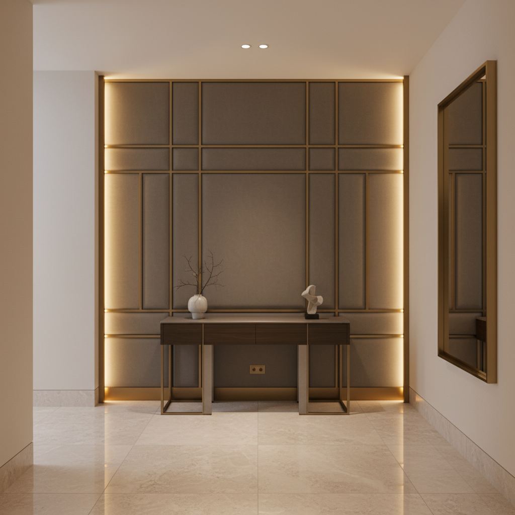 Port Royal - Thunder Upholstered Wall Panel | Architectural Fabrics