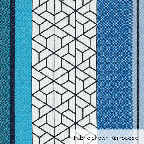Triad Stripe Fabric - Color 42 | Carnegie