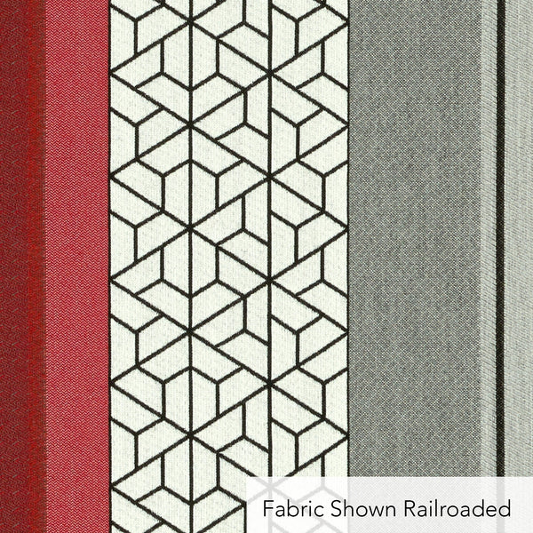Triad Stripe Fabric - Color 43 | Carnegie