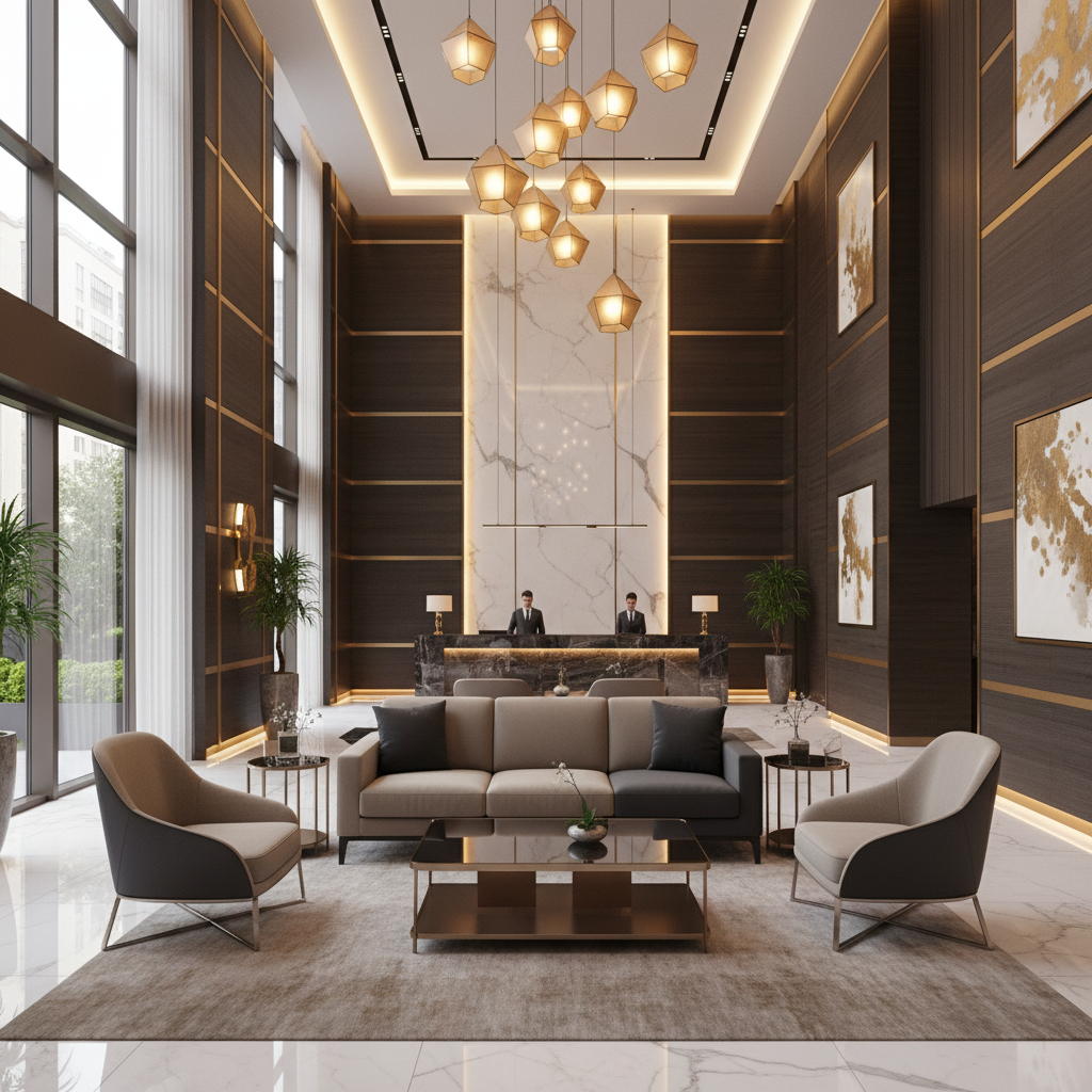 Irvington Brown Upholstered Sofa | Architectural Fabrics