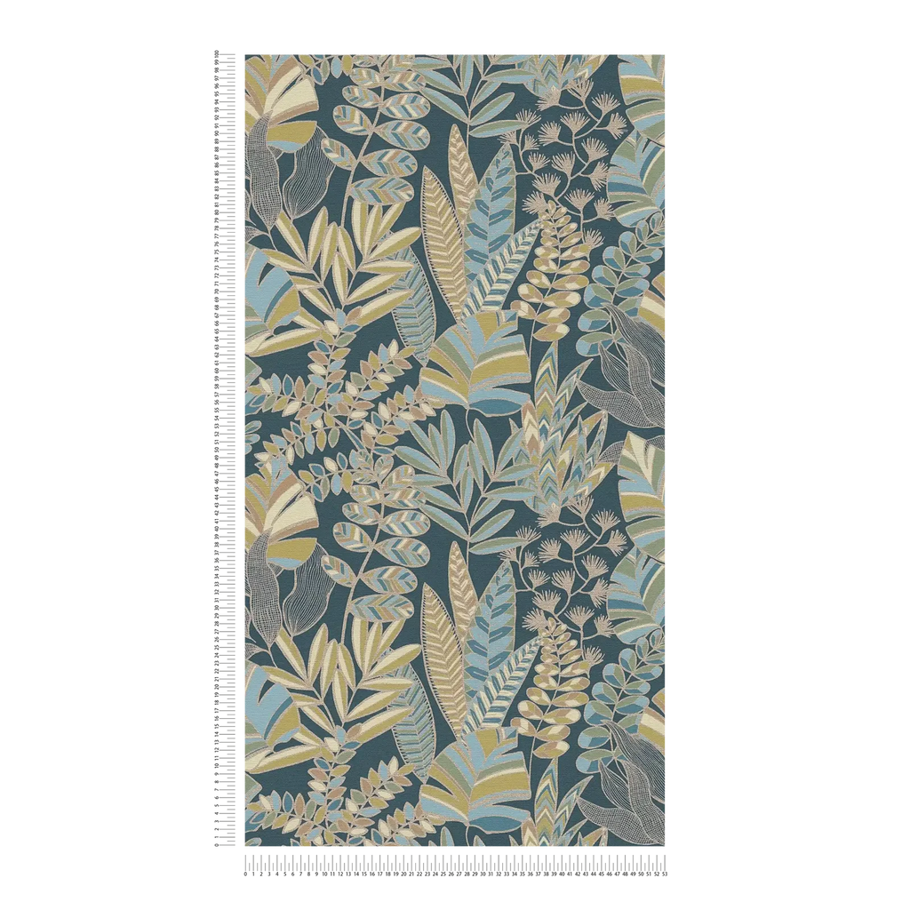 Antigua Teal Wallcovering | AS Creation