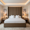 Maho Bay - Clay Upholstered Headboard | Architectural Fabrics