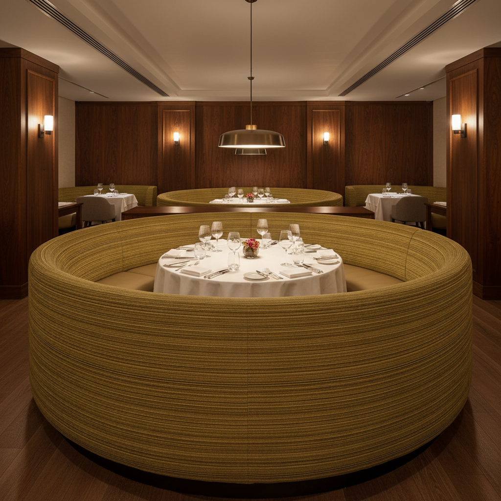 Montego - Hazel Upholstered Banquette | Architectural Fabrics