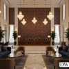 Nice Reima | Hollywood Wallcoverings - Hotel Lobby commercial room setting