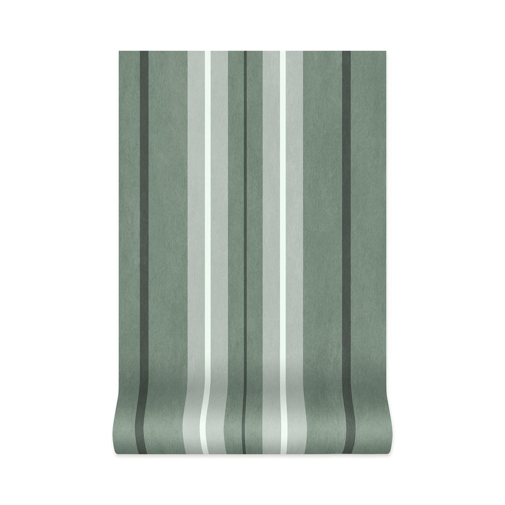 Lauriston Stripe Verdigris, Sample