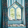 Lauriston Stripe Cerulean, Sample