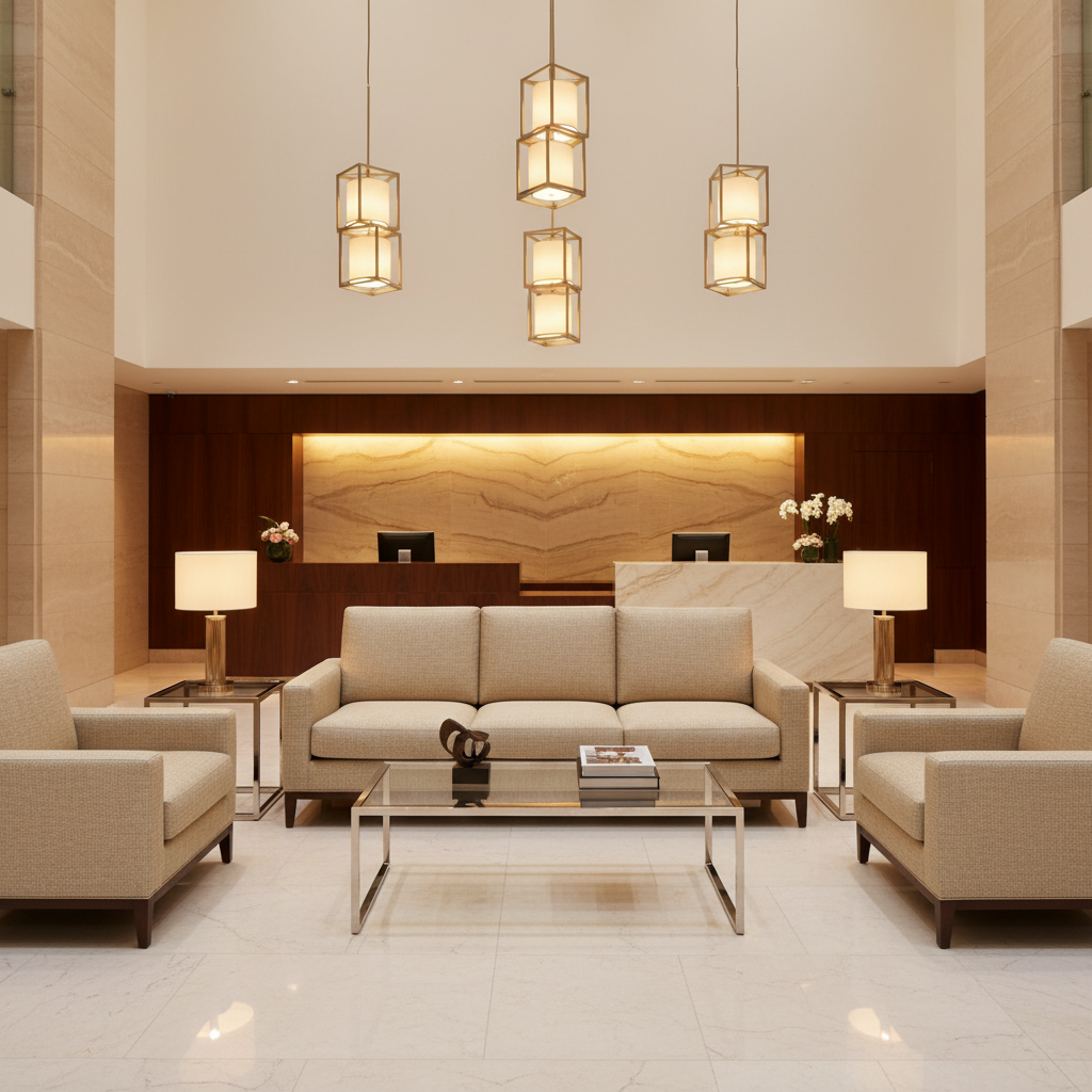 Maya Riviera - Bisque Upholstered Sofa | Architectural Fabrics