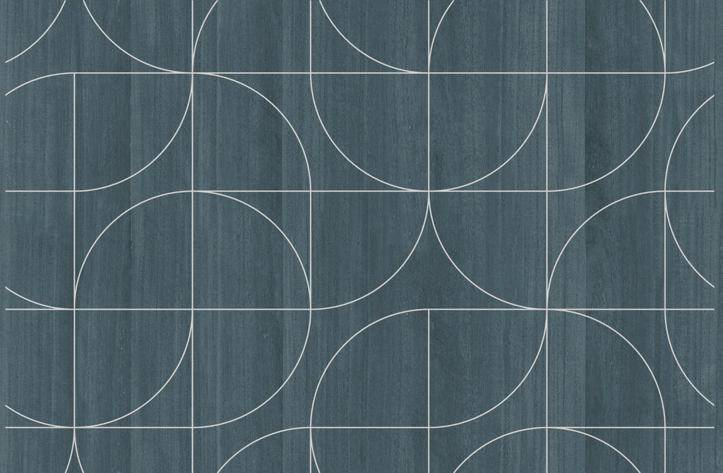 Narragansett-Marine Wood Veneer Wallcovering | Phillipe Romano — WOOD-501230
