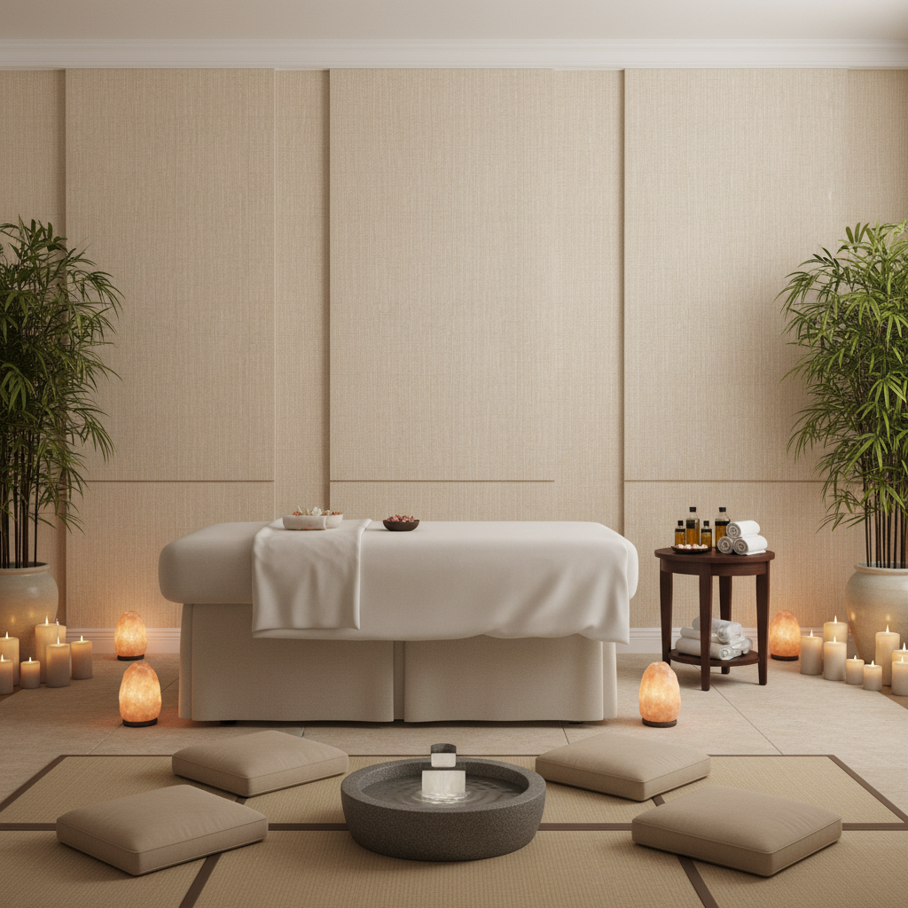 Barnard Type II Vinyl | Hollywood Wallcoverings - Healthcare Waiting Room commercial room setting