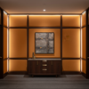 Triangle Reef - Saffron Upholstered Wall Panel | Architectural Fabrics