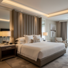 Savannah Bay - Espresso Upholstered Headboard | Architectural Fabrics