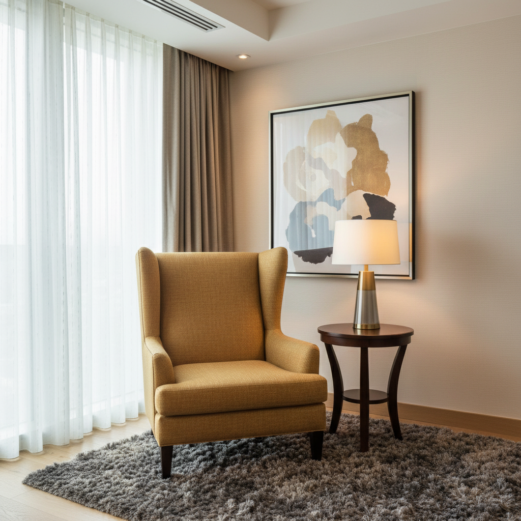 Adagio - Adagio Blackout Fabric Upholstered Chair | Architectural Fabrics