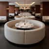 Peter Island - Dove Upholstered Banquette | Architectural Fabrics