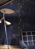 Golden Oriole Superwide Wallcovering Navy