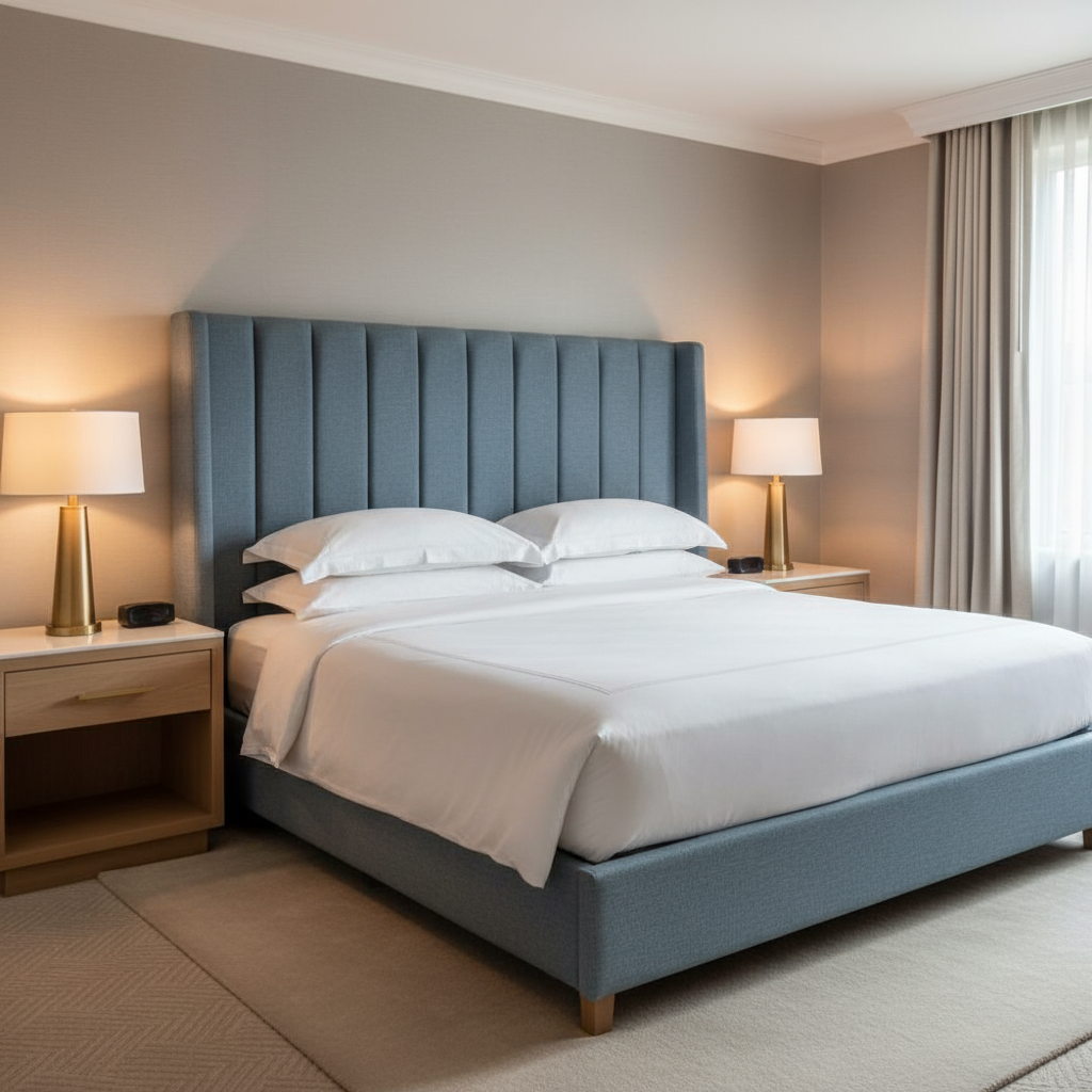 Tweed Bay - Neptune Upholstered Headboard | Architectural Fabrics