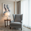 Maho Bay - Moonstone Upholstered Chair | Architectural Fabrics