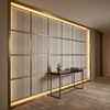 Stingray City - Parchment Upholstered Wall Panel | Architectural Fabrics