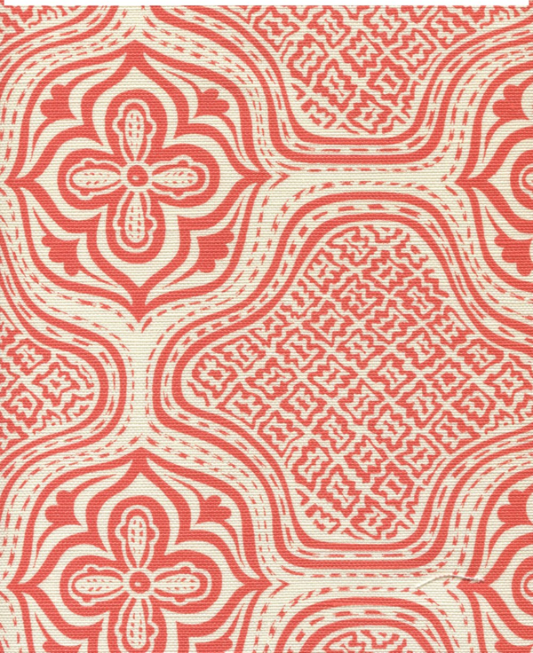Hmong Batik New Shrimp on Tint Screen Printed - Off-White Fabric | China Seas