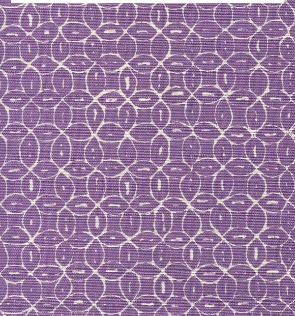 Melong Batik Reverse Purple on Tint Screen Printed Fabric | China Seas