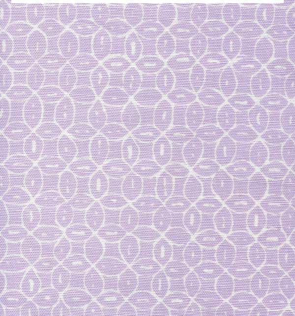 Melong Batik Reverse Soft Lilac on White Screen Printed Fabric | China Seas