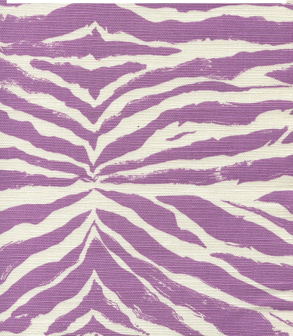 Nairobi Petite Lavender on Tint Screen Printed Fabric | China Seas