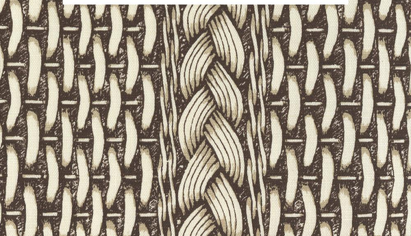 New Shadows New Jungle Green on White Screen Printed Fabric | China Seas