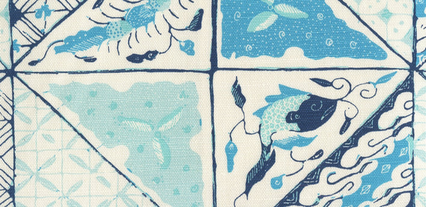 Sunnyjim Batik Multi Pinks on Tint Screen Printed Fabric | China Seas