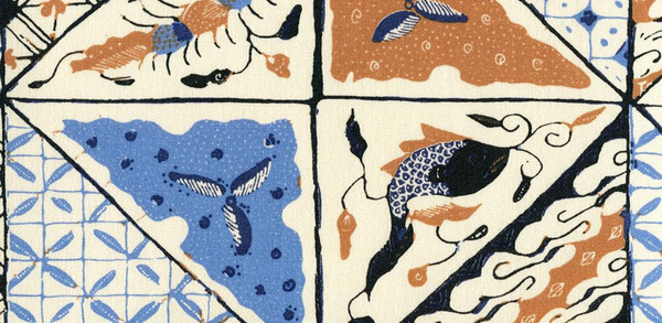 Sunnyjim Batik Multi Turquoise Dark Turquoise Yellow Screen Printed Fabric | China Seas