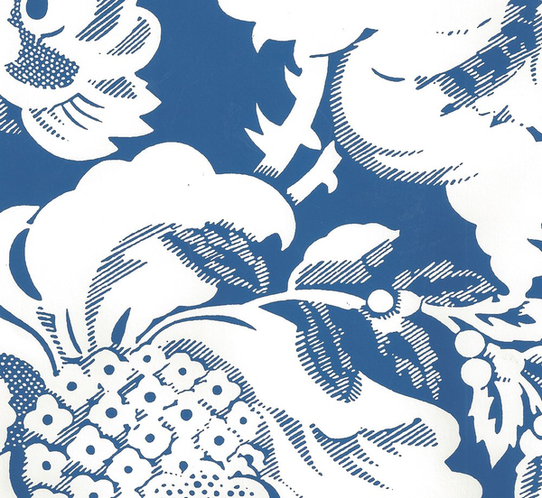 Des Gardes Reverse New Navy Off White Screen Printed | China Seas